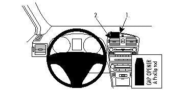 Brodit ProClip 854280 - Toyota Avensis 2009-2015