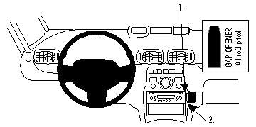 Brodit ProClip 854294 - Citroen C3 Picasso 2009-2018