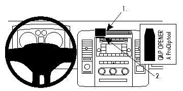 Brodit ProClip 854301 - Dodge Ram Chassis Cab 2009-2012