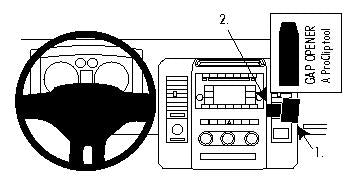 Brodit ProClip 854302 - Dodge Ram Chassis Cab 2009-2012