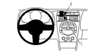 Brodit ProClip 854305 - Mazda RX-8 2009-2012