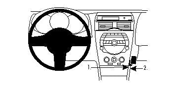 Brodit ProClip 854306 - Mazda RX-8 2009-2012