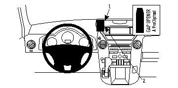 Brodit ProClip 854312 - Honda Pilot 2009-2015