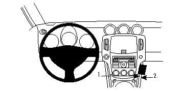 Brodit ProClip 854314 - Nissan 370 Z 2009-2020
