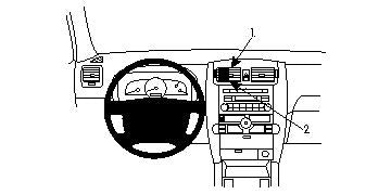 Brodit ProClip 854316 - Kia Borrego 2009-2010