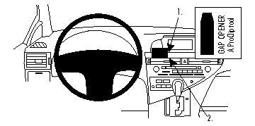 Brodit ProClip 854322 - Lexus RX Series 2010-2015
