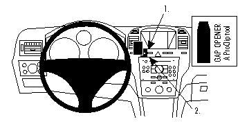 Brodit ProClip 854335 - Opel Zafira B 2005-2011