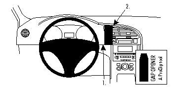 Brodit ProClip 854344 - Peugeot 3008 2009-2016
