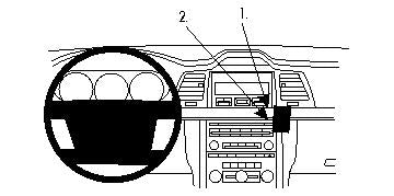 Brodit ProClip 854358 - Lincoln MKS 2009-2012
