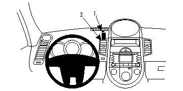 Brodit ProClip 854370 - Kia Soul