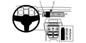Brodit ProClip 854376 - Chevrolet Camaro 2010-2011