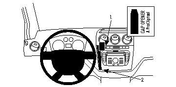 Brodit ProClip 854379 - Ford Tourneo Connect 2010-2013