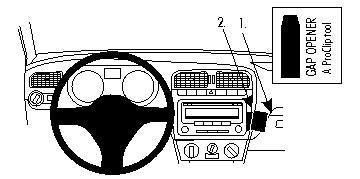 Brodit ProClip 854383 - Volkswagen Polo 2010-2014