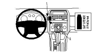 Brodit ProClip 854404 - Ford Escape 2008-2012