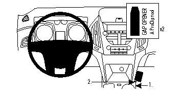 Brodit ProClip 854407 - Chevrolet Equinox 2010-2016