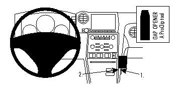 Brodit ProClip 854417 - Nissan GTR 2009-2016