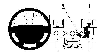 Brodit ProClip 854421 - Land Rover Range Rover Sport 2010-2013