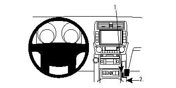 Brodit ProClip 854444 - Toyota LandCruiser 2010-2018