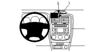 Brodit ProClip 854488 - Dodge Caliber 2010-2012