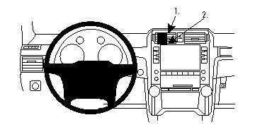 Brodit ProClip 854495 - Lexus GX Series 2010-2021
