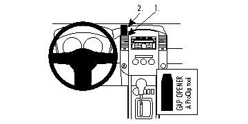 Brodit ProClip 854520 - Nissan King Cab 2011-2015