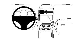 Brodit ProClip 854546 - Lincoln MKX 2011-2015