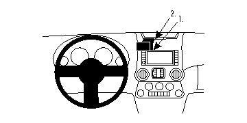 Brodit ProClip 854548 - Jeep Wrangler