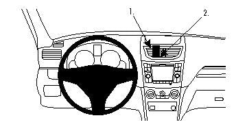 Brodit ProClip 854567 - Suzuki Swift 2011-2017