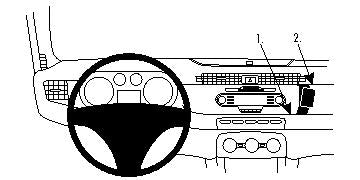 Brodit ProClip 854585 - Alfa Romeo Giulietta 2010-2013