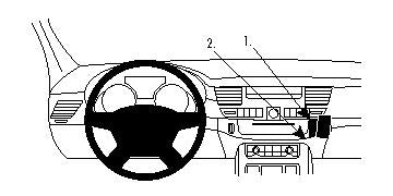 Brodit ProClip 854606 - Audi A8 2011-2017