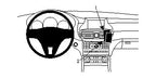 Brodit ProClip 854632 - Mercedes-Benz CLS-Class 2011-2018