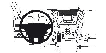 Brodit ProClip 854685 - Hyundai i40 2012-2018