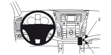Brodit ProClip 854686 - Hyundai i40 2012-2018