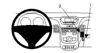 Brodit ProClip 854775 - Acura RDX 2013-2018