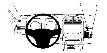 Brodit ProClip 854791 - Chevrolet Malibu 2013-2015