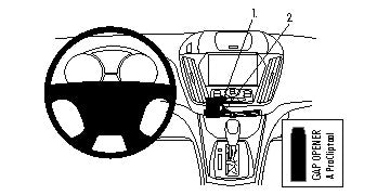 Brodit ProClip 854795 - Ford Kuga 2017-2019
