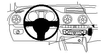 Brodit ProClip 854805 - Audi A3 2013-2020