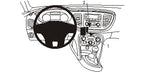 Brodit ProClip 854838 - Dodge Dart 2013-2017