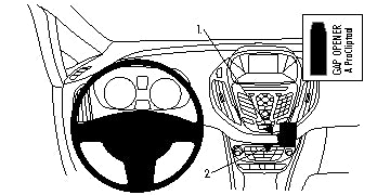 Brodit ProClip 854850 - Ford B-Max 2013-2018