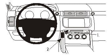 Brodit ProClip 854910 - Land Rover Range Rover 2013-2021