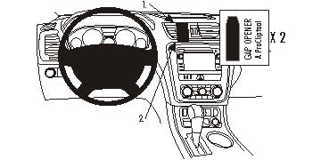 Brodit ProClip 854914 - GMC Acadia 2013-2016