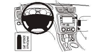 Brodit ProClip 854915 - GMC Acadia 2013-2016