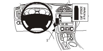 Brodit ProClip 854916 - Buick Enclave 2013-2017