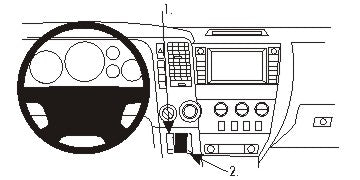 Brodit ProClip 854932 - Toyota Sequoia 2007-2017