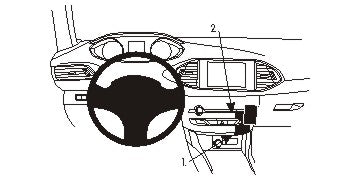 Brodit ProClip 854952 - Peugeot 308 2014-2021