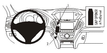 Brodit ProClip 854958 - Acura MDX 2014-2021