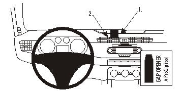 Brodit ProClip 854984 - Alfa Romeo Giulietta 2010-2021