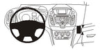 Brodit ProClip 854991 - Ford Tourneo Connect 2014-2018