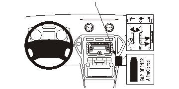 Brodit ProClip 854995 - Ford Mondeo 2012-2014