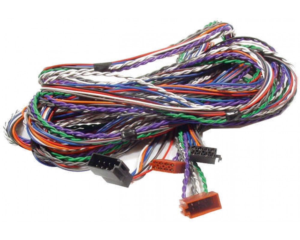 ISO verlengkabel voeding en speakers 5 meter volledig bedraad